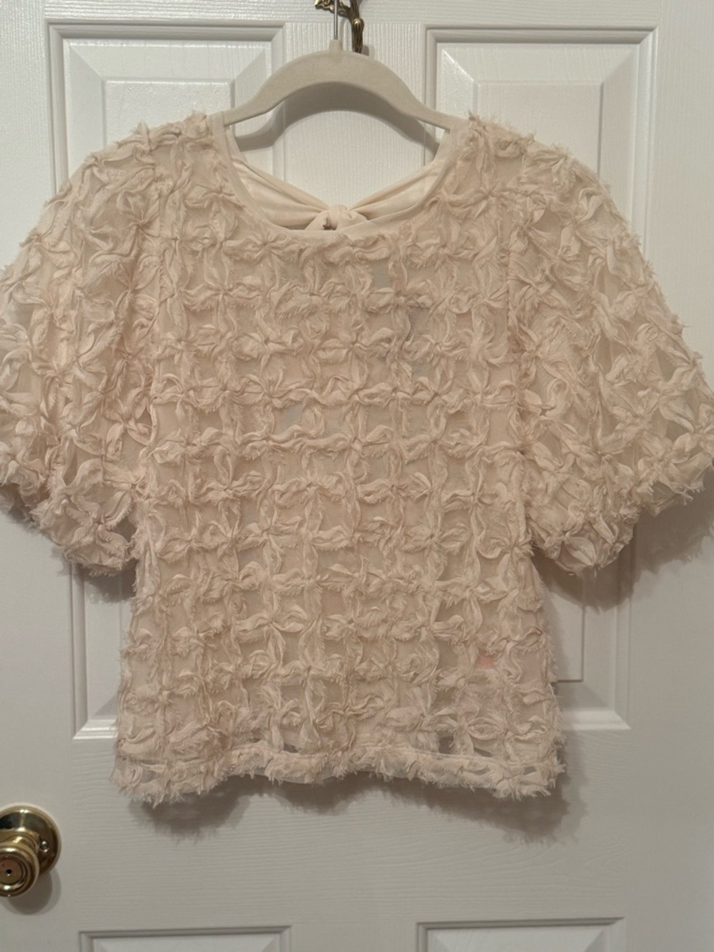 Anthropologie | Sarah Hann Karla Textured Top | Size M - Picture 8 of 13